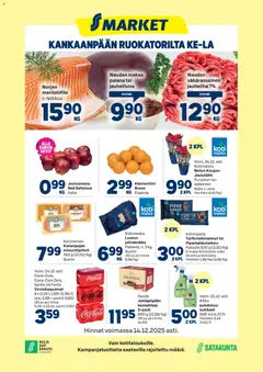 Kaupan S-market Kankaanpää esikatselu, voimassa 10/12/2025