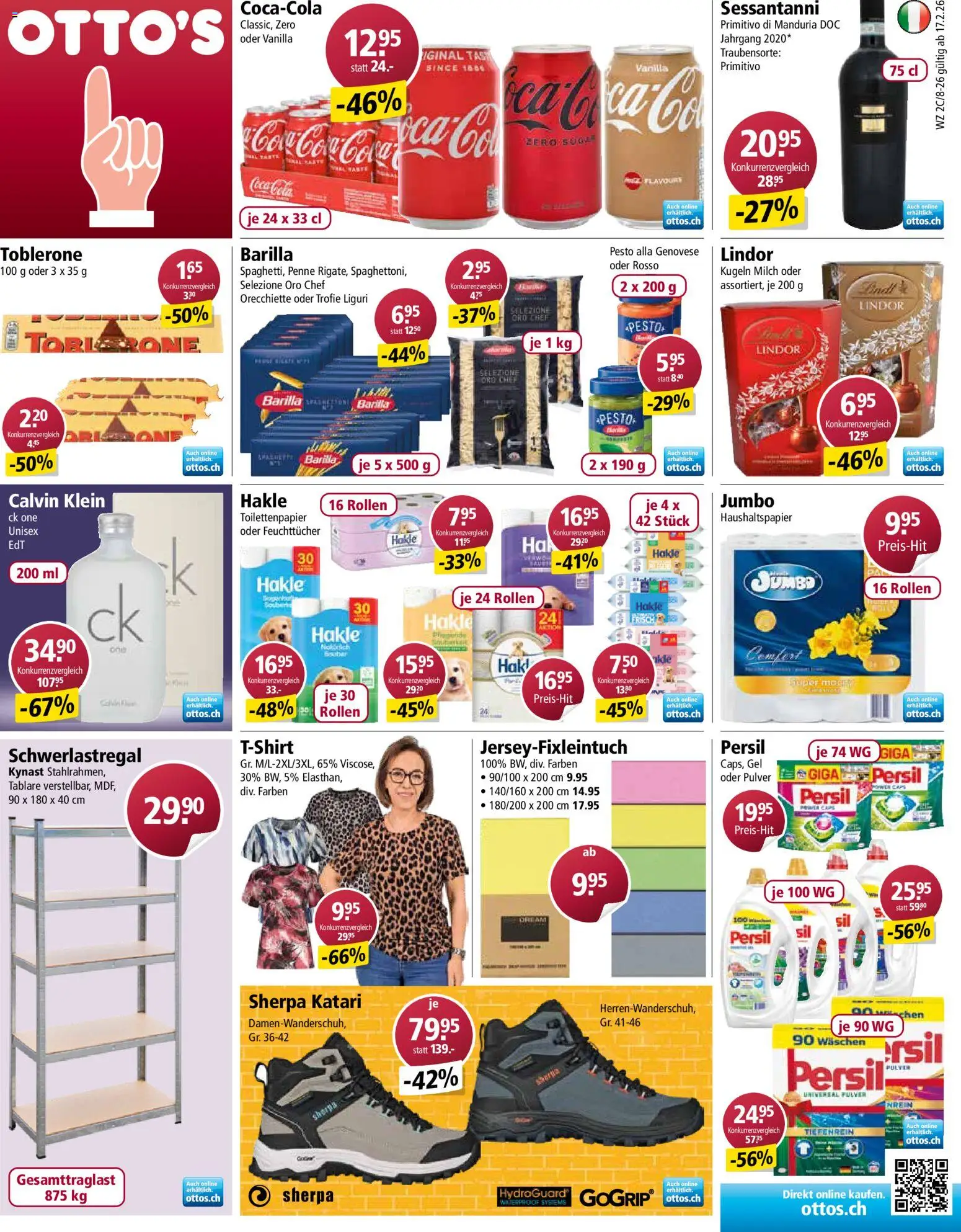 Vorschau des Merkblatts Aktionen vom Shop Otto's gültig von 17.02.2026 bis 23.02.2026