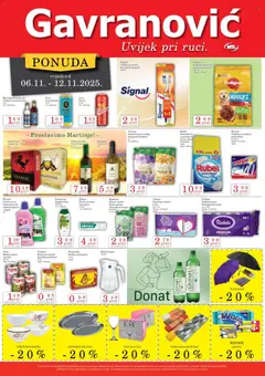 Pregled letka Katalog trgovine Gavranović vrijedi od 06.11.2025 | Stranica: 4