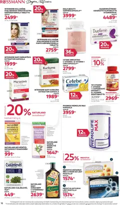 Rossmann - Akciós újság Rossmann megtekintése, amely érvényes 2025.12.15.-től | Oldal: 20