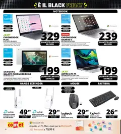 Anteprima dell'opuscolo Black Friday dal negozio Comet valido da 13/11/2025 | Pagina: 16