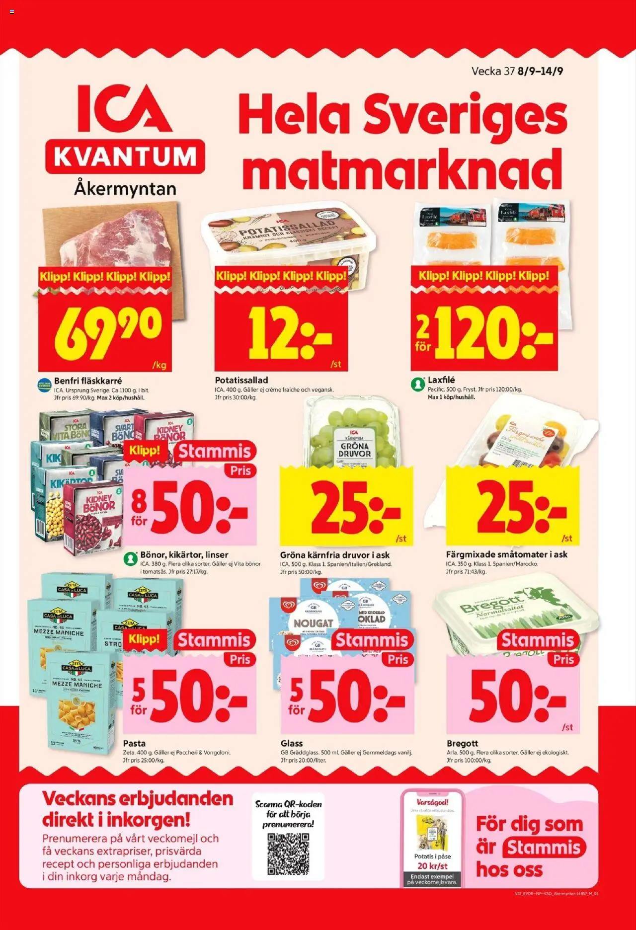 Hässelby är giltig 08/09 2025 > Veckans Erbjudanden gäller från 08/09/2025 till 14/09/2025 sidnummer 1