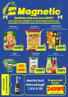 Magnetic - Akciós újság Magnetic megtekintése, amely érvényes 2025.12.18.-től