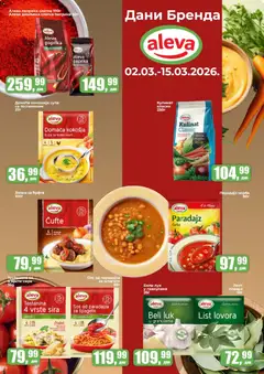 Pregled Sunce kataloga - važi od 02.03.2026