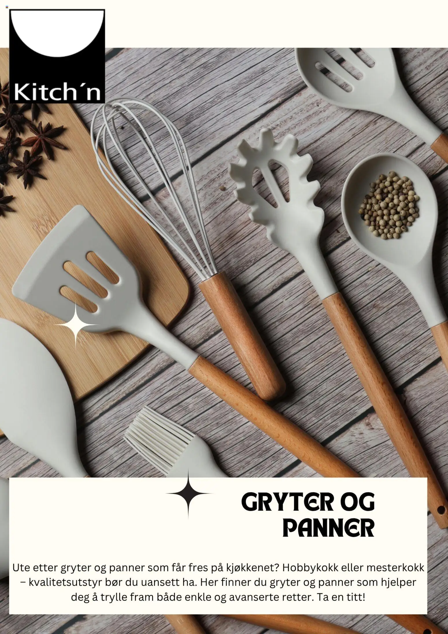 Forhåndsvis Kitch´n kundeavis fra butikk Kitch´n gyldig fra 10/04/2026