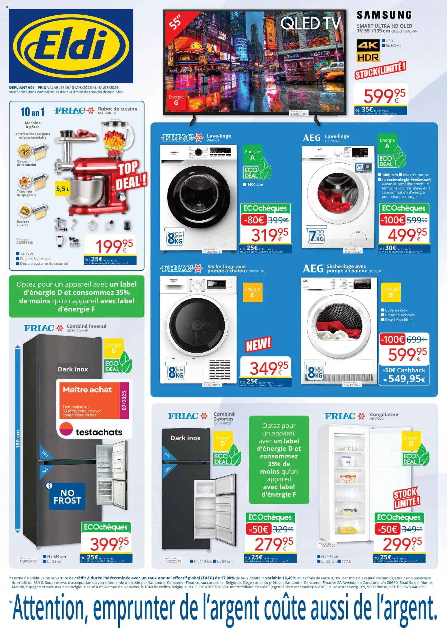 Voorbeeld van Eldi Publicité van winkel Eldi geldig vanaf 01/03/2026