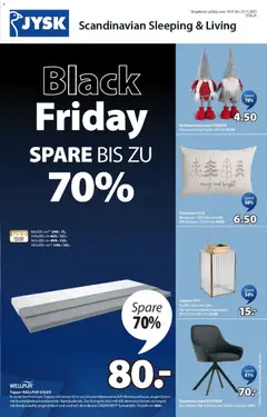 Vorschau des Merkblatts Black Friday vom Shop JYSK gültig von 18.11.2025 bis 23.11.2025