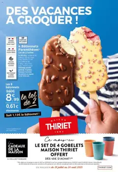 Prévisualisation de Catalogue du magasin Thiriet formulaire valide 28/07/2025
