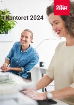 Förhandsgranska reklamblad Möbelbroschyr 2024 från butik Office Depot gäller från 09/01/2024