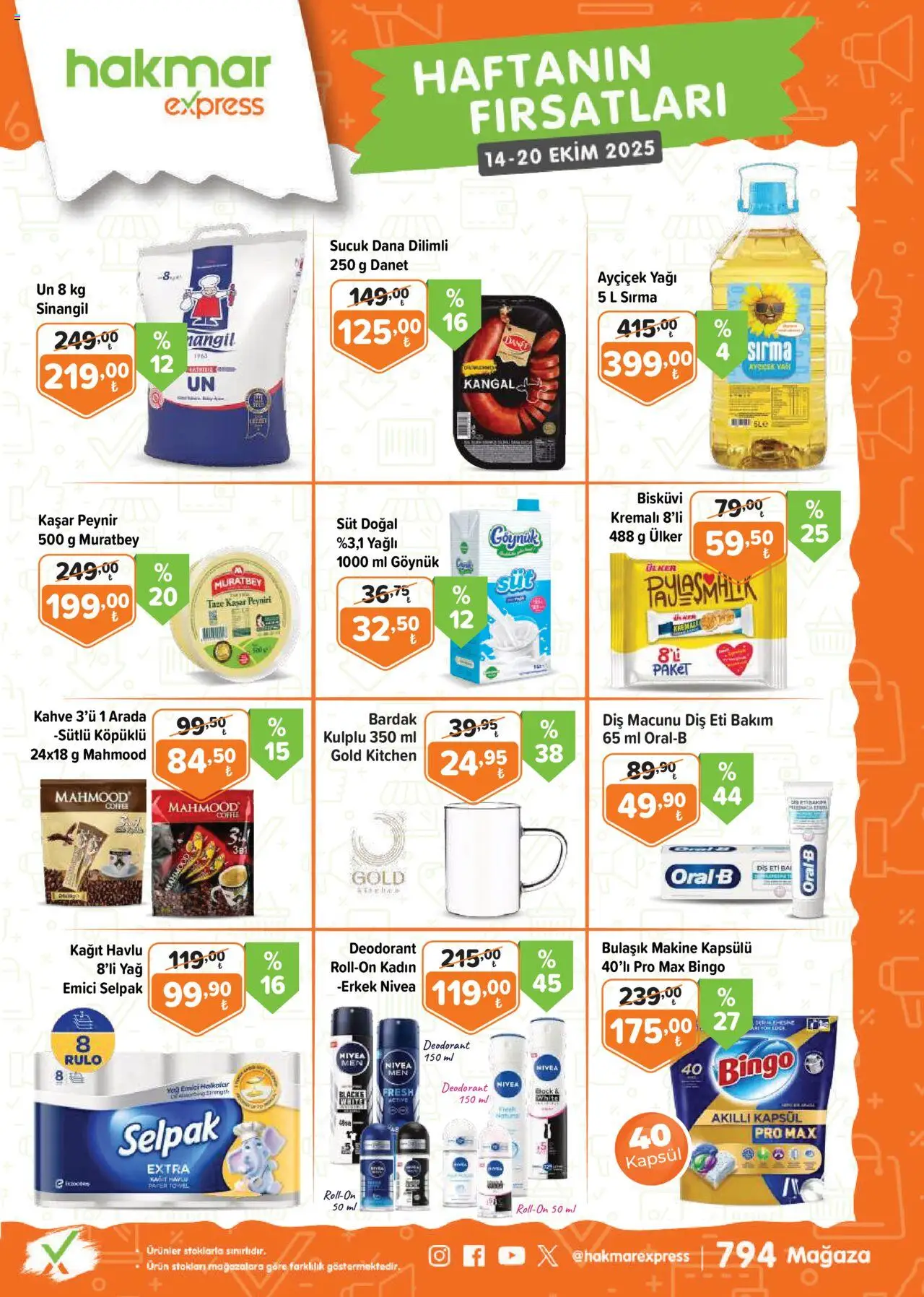 Hakmar Express Katalog (14 - 20 Ekim 2025) - Sayfa numarası 1