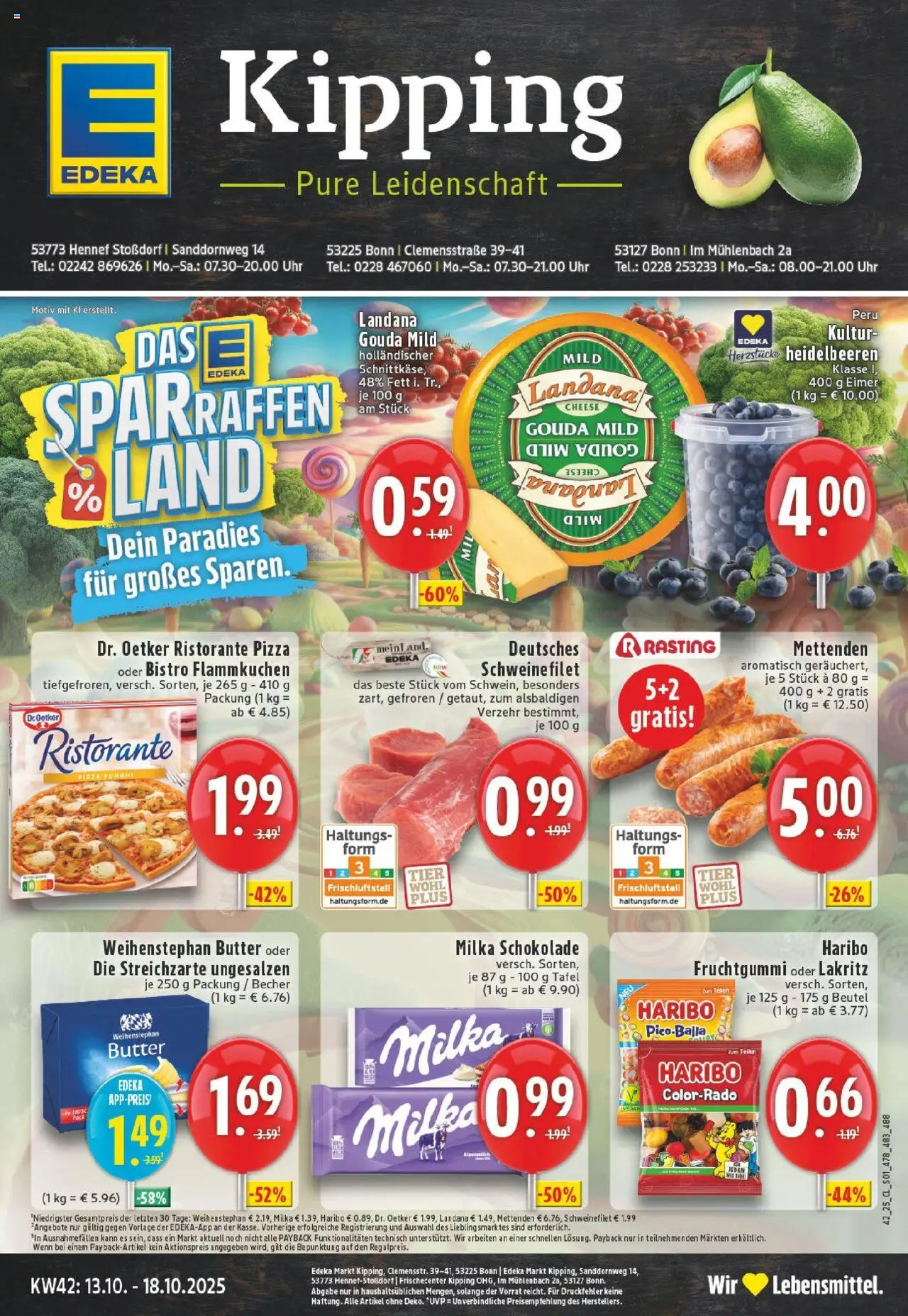 EDEKA Prospekt ab 13.10.2025 - Prospekt Bonn Online