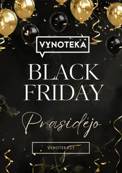 VYNOTEKA parduotuvės leidinio Black Friday galiojančio nuo 2025.11.27 peržiūra