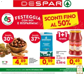 Anteprima dell'opuscolo Volantino Cinto Caomaggiore dal negozio Despar valido da 16/10/2025