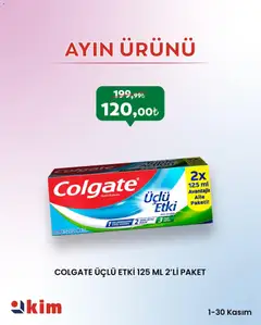 Kim Market Ayın Ürünü 01.11.2025 - Broşürünün önizlemesi
