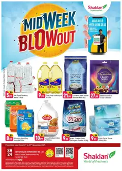 Preview of the catalogue Midweek Blowout - E07, International City, China Cluster of store Shaklan valid from 24 Nov, 2025