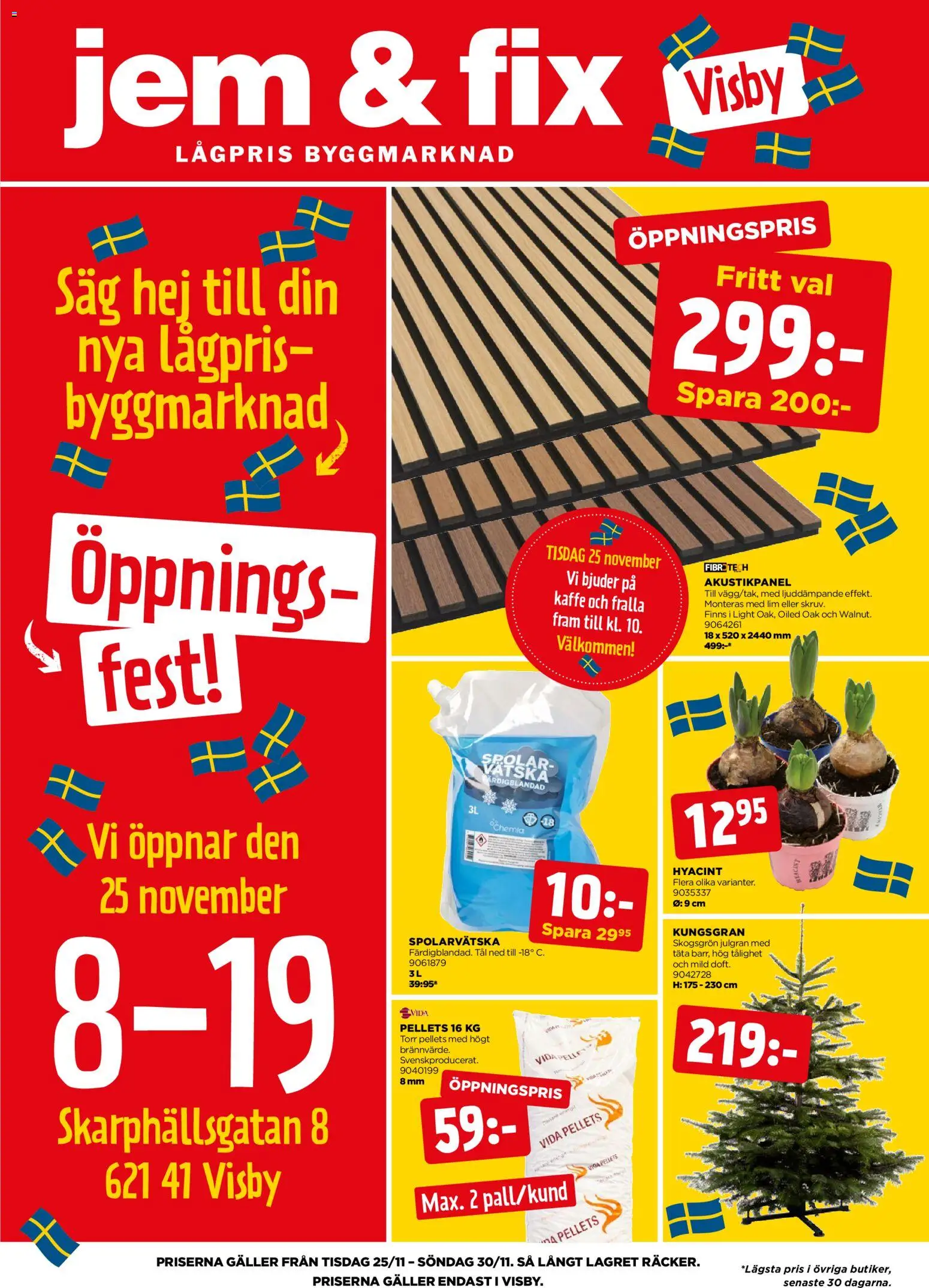 Förhandsgranska reklamblad Aktuella reklamblad Jem & Fix från butik Jem & Fix gäller från 25/11/2025