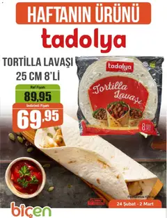 Biçen Market Haftanın Ürünü 24.02.2026 - Broşürünün önizlemesi