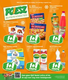 Voorbeeld van Folder van winkel Poiesz geldig vanaf 03-08-2025