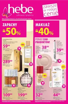 Pogląd gazetki "Hebe gazetka" ze sklepu Hebe ważnej od 03.04.2026