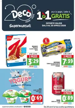 Anteprima dell'opuscolo Decò volantino Supermercati Campania dal negozio Decò valido da 09/04/2026
