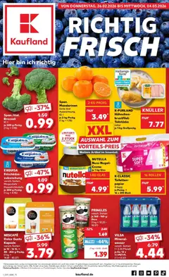 Vorschau von dem Prospekt des Geschäftes Kaufland, gültig ab dem 26.02.2026
