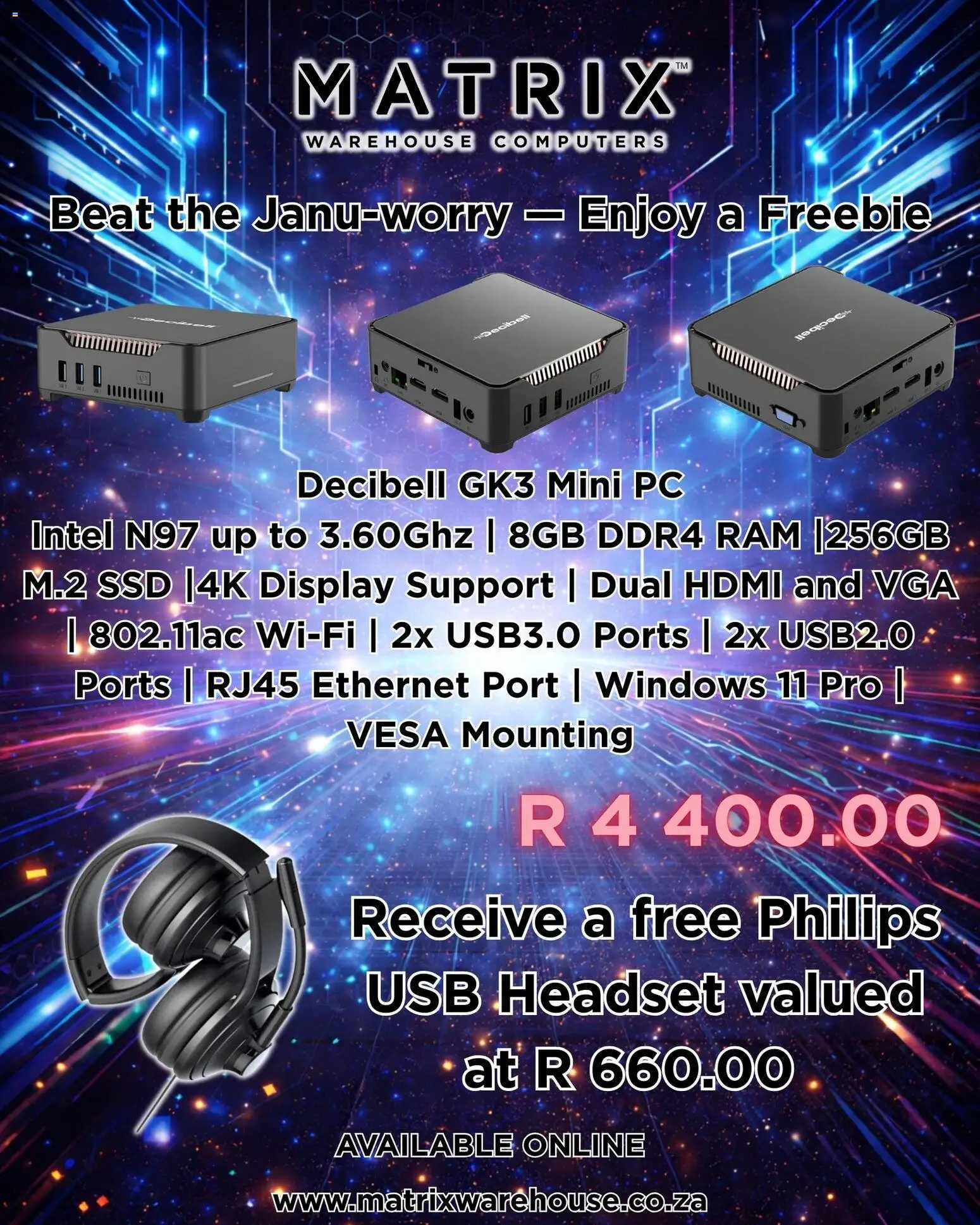 Preview of Matrix Warehouse flyer valid from 23/01/2026