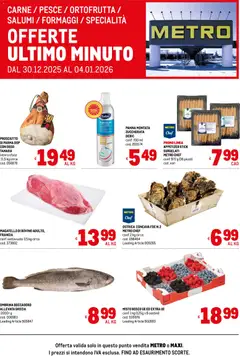 Anteprima dell'opuscolo Volantino Offerte Freschissimi dal negozio Metro valido da 30/12/2025