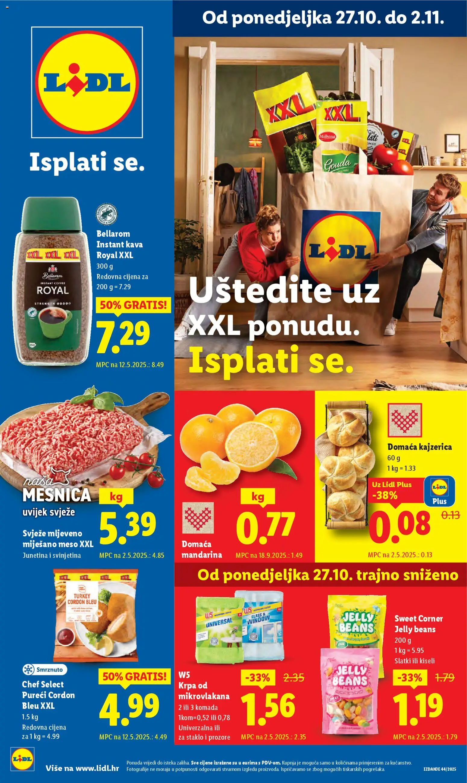 Lidl aktualni Katalog vrijedi od 27.10.2025 - tjedna akcija broj stranice 1