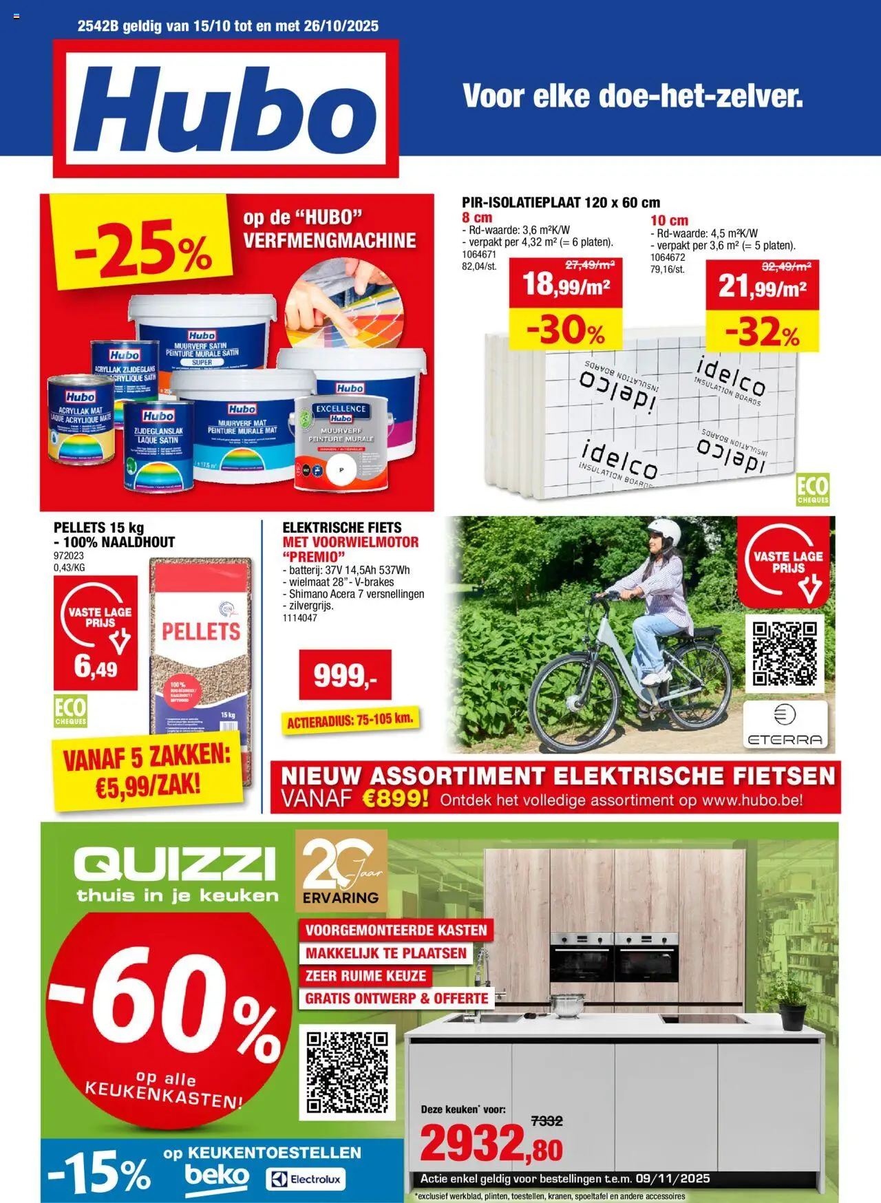 Hubo shop Folder geldig vanaf 15/10/2025 - Paginanummer 1
