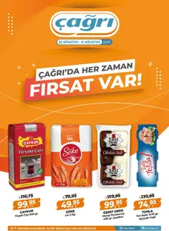 Çağrı Market Katalog 23.08.2025 - Broşürünün önizlemesi