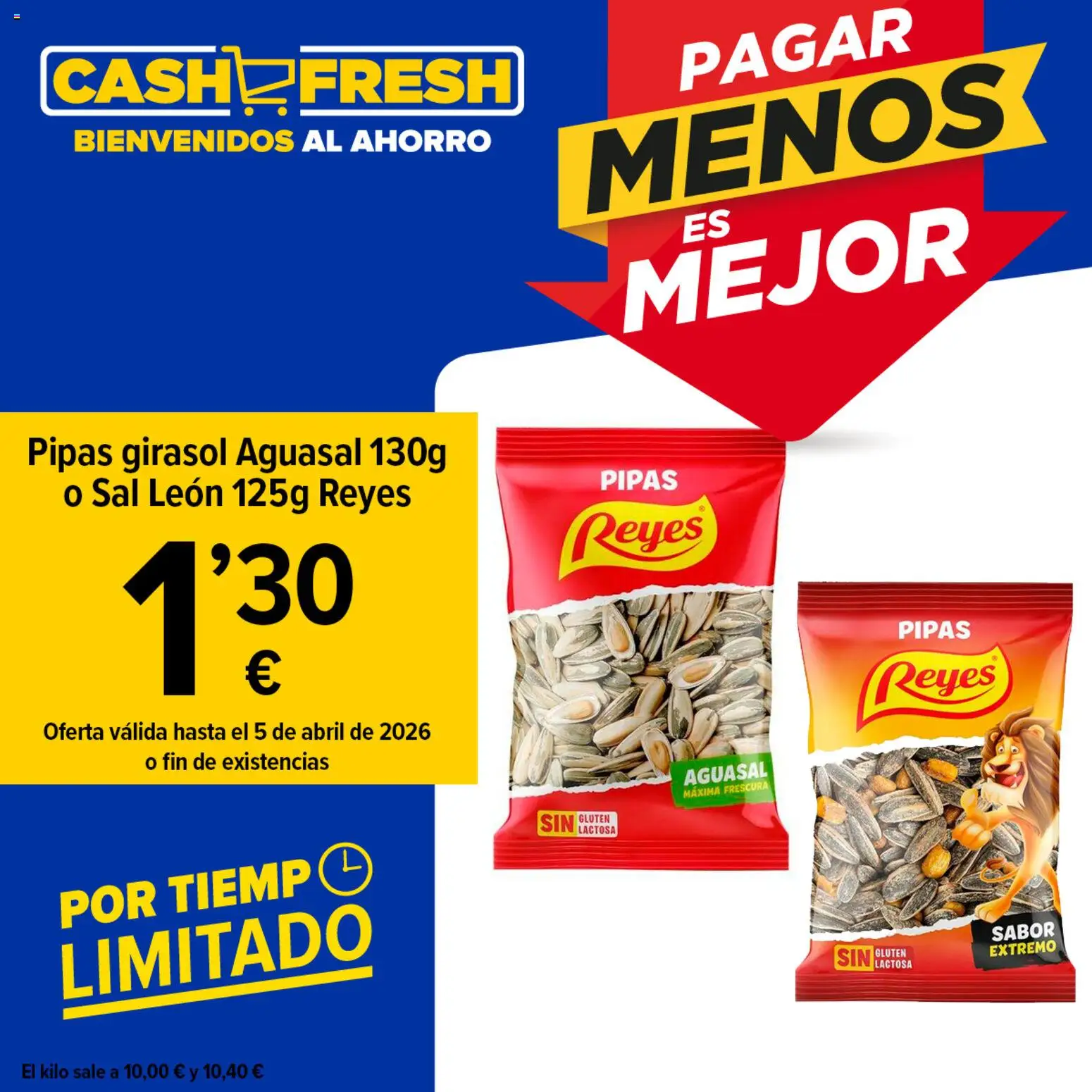 Vista previa del folleto de la tienda Cash Fresh válido desde el 30/03/2026 
