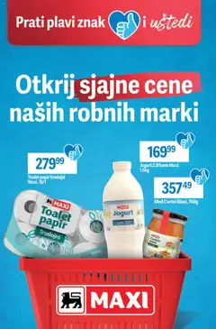 Pregled Maxi kataloga - važi od 03.10.2025 | Strana: 1