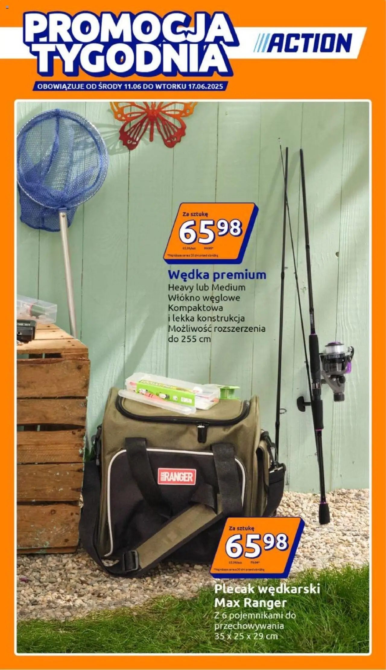 Action gazetka od 11.06.2025 - Gazetka od jutra, sklep online - Numer strony 1 - Plecak, Promocja