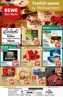 Vorschau von dem Prospekt des Geschäftes Rewe, gültig ab dem 15.12.2025