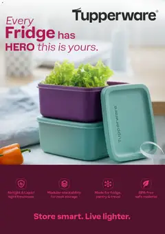 Preview of leaflet Tupperware Catalogue from store Tupperware is valid from 05/03/2026