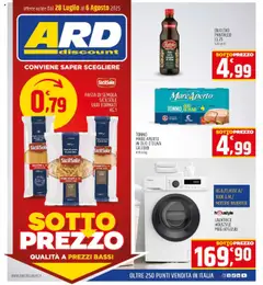Anteprima dell'opuscolo Volantino Sardegna dal negozio ARD Discount valido da 28/07/2025