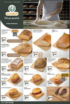 Vorschau von dem Prospekt des Geschäftes Globus, gültig ab dem 26.10.2025