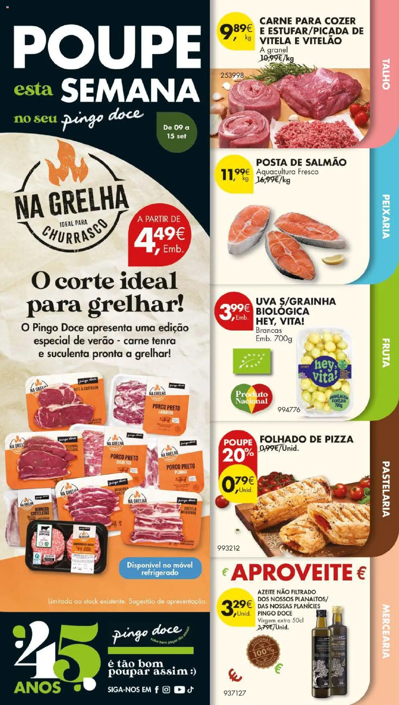 Pingo Doce Folheto de 09/09/2025 - catálogo esta semana - página 1
