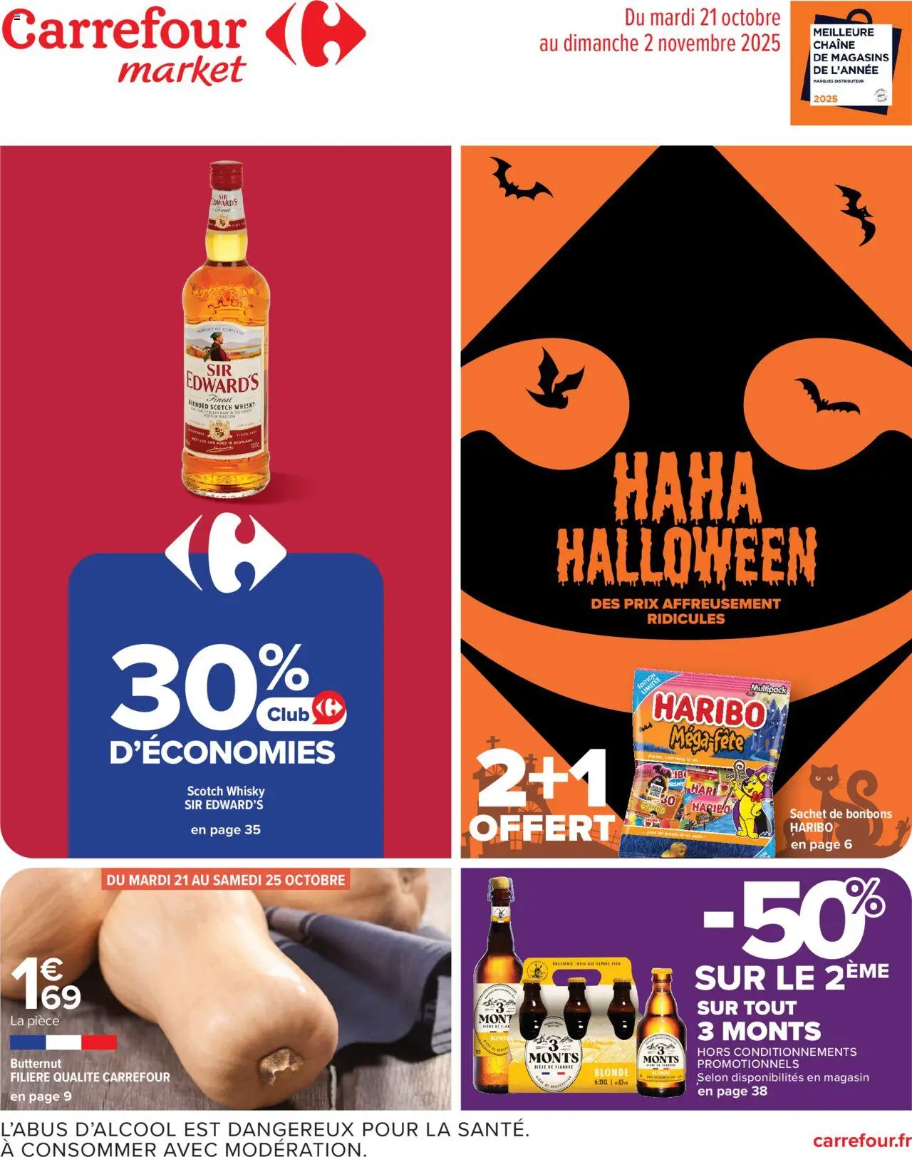 Catalogue de la semaine 43 de la boutique Carrefour Market valable du 21/10/2025 - Page numéro 1