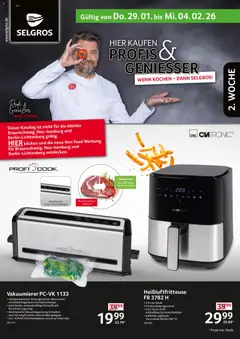Vorschau von dem Prospekt des Geschäftes Selgros, gültig ab dem 29.01.2026