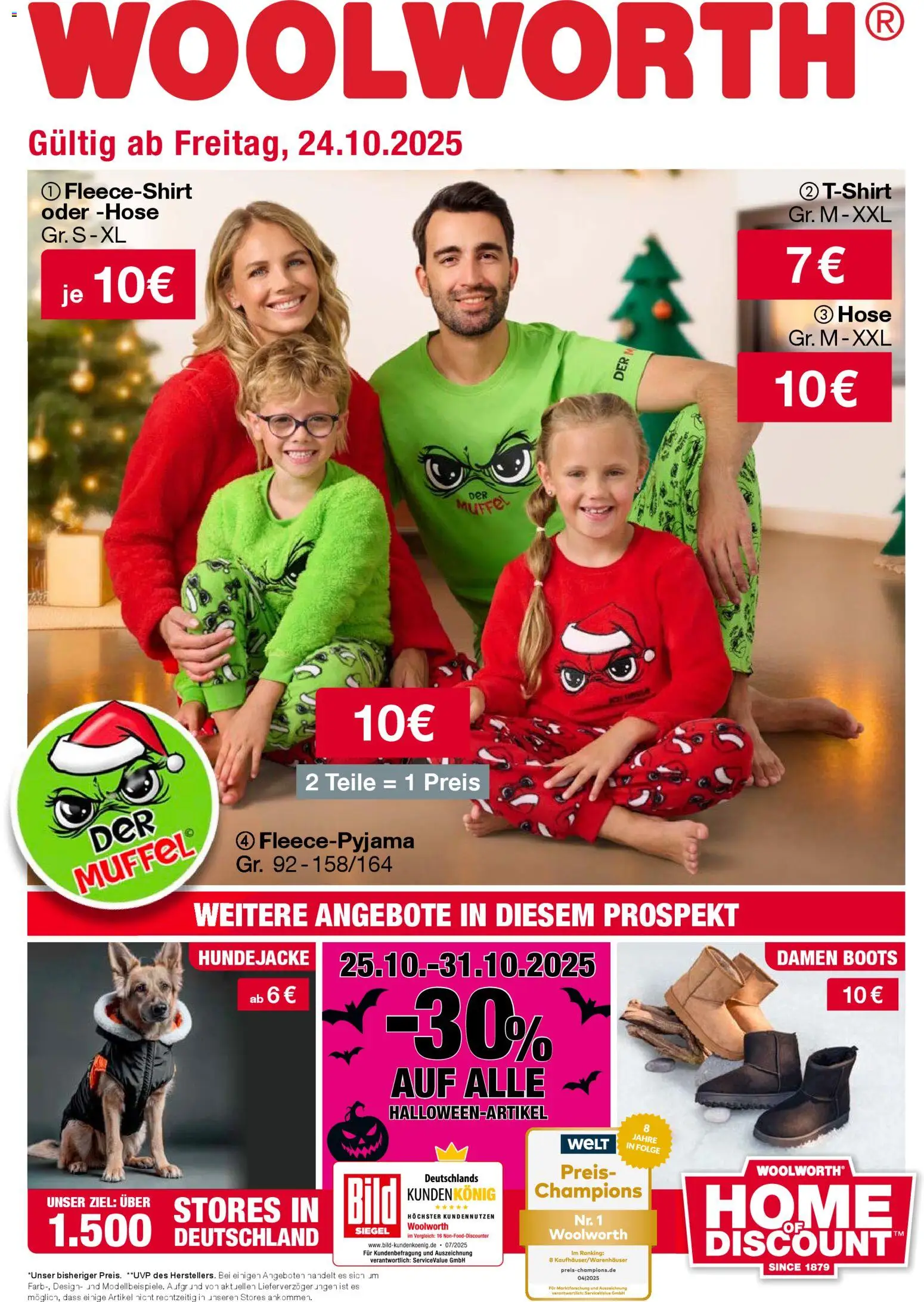 Woolworth Prospekt (vom von Freitag 24.10.2025)