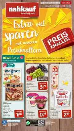 Vorschau von dem Prospekt des Geschäftes Nahkauf, gültig ab dem 25.08.2025