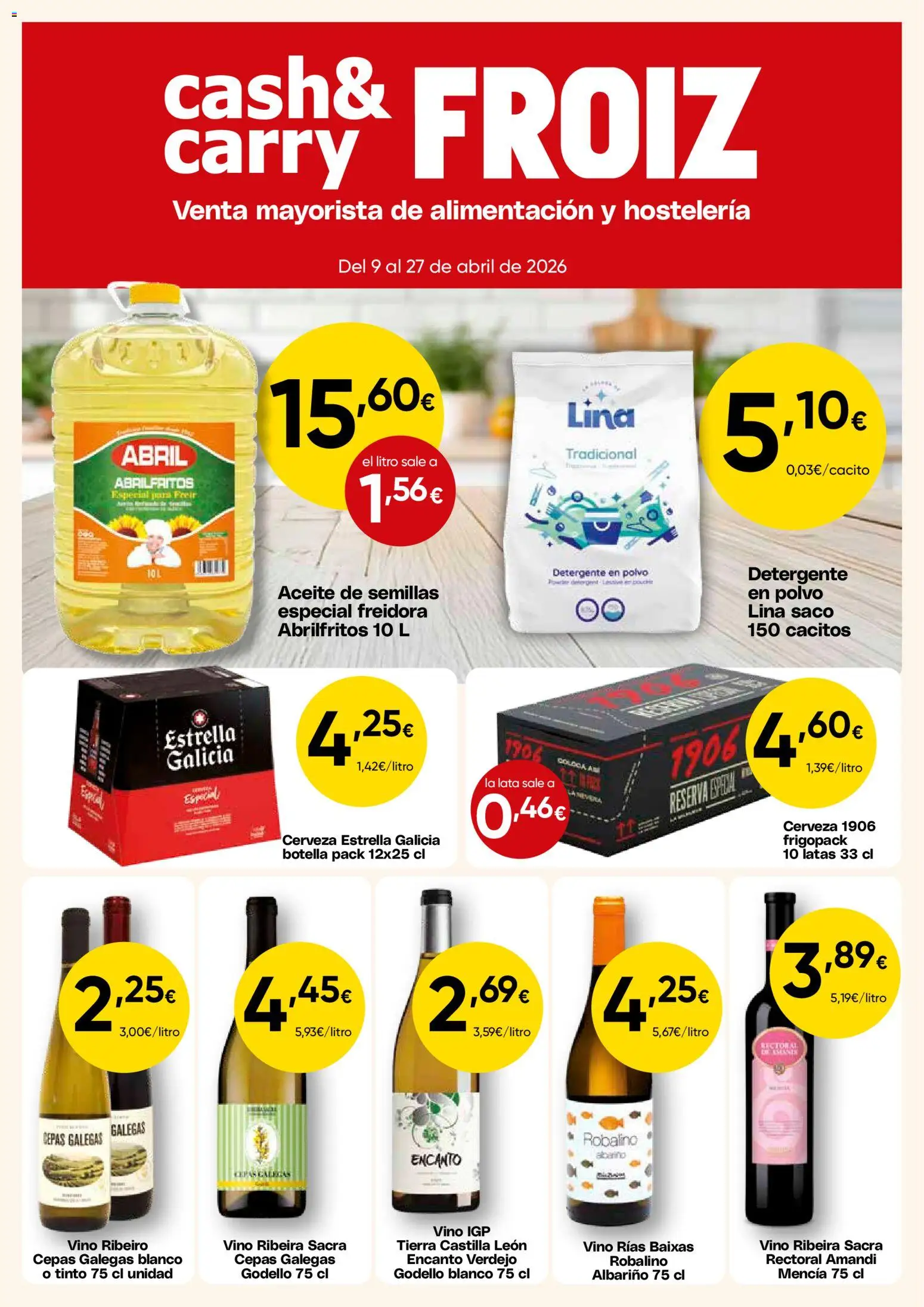 Vista previa del folleto de la tienda Froiz válido desde el 09/04/2026 