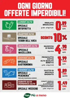 Anteprima dell'opuscolo Volantino Ogni giorno offerte imperdibili dal negozio Panorama valido da 20/10/2025