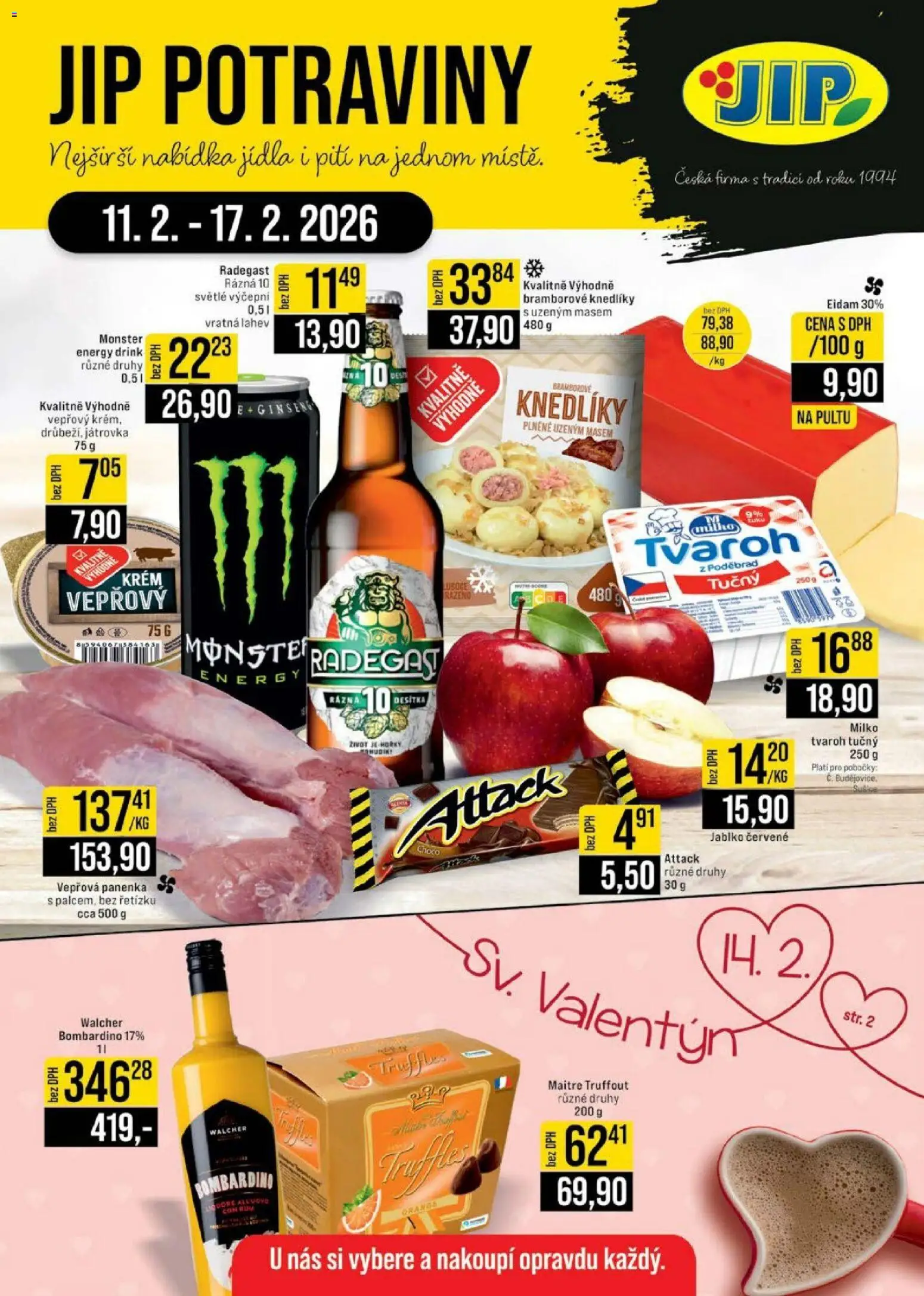 Náhled nabídky: Jip Leták - Cash & Carry platný od 11.02.2026