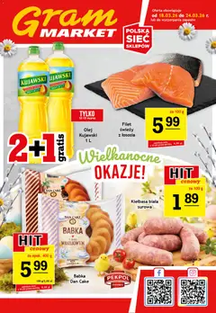 Pogląd gazetki "Gram Market gazetka" ze sklepu Gram Market ważnej od 18.03.2026
