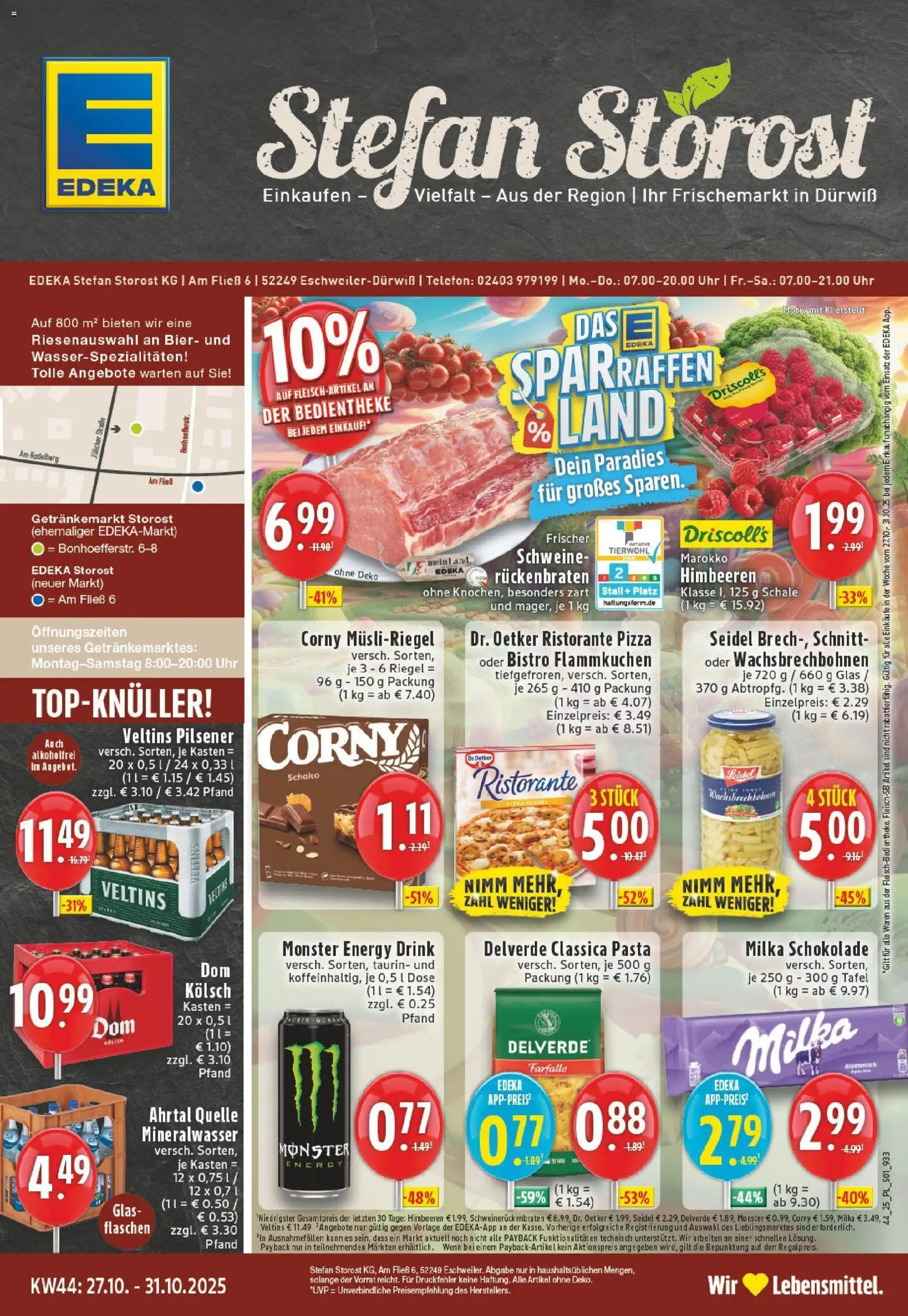 Vorschau von dem Prospekt des Geschäftes Edeka, gültig ab dem 26.10.2025