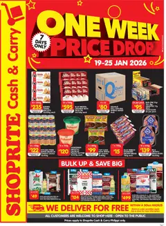 Preview of Shoprite flyer valid from 19/01/2026