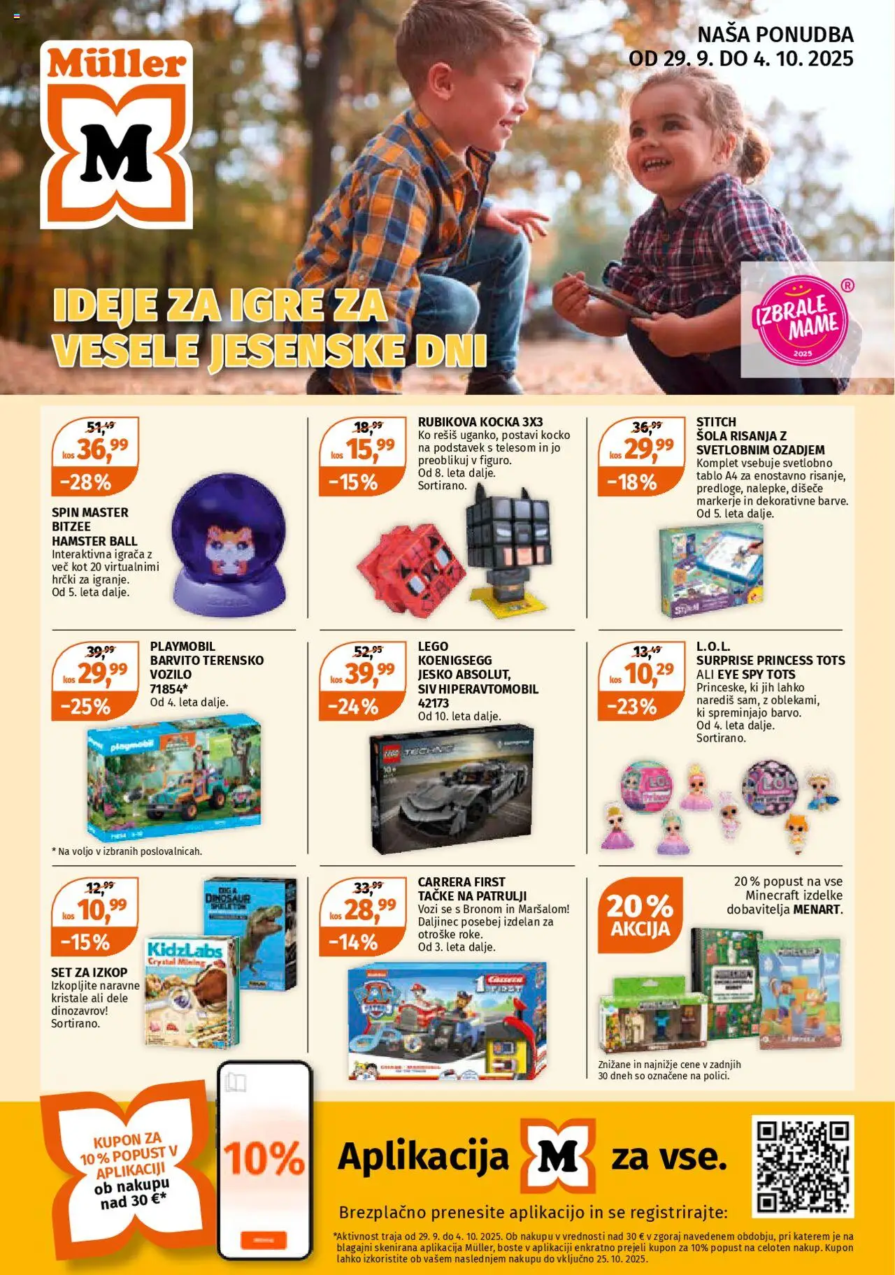 Müller Katalog igrač od 29.09.2025 - aktualna ponudba - stran 1