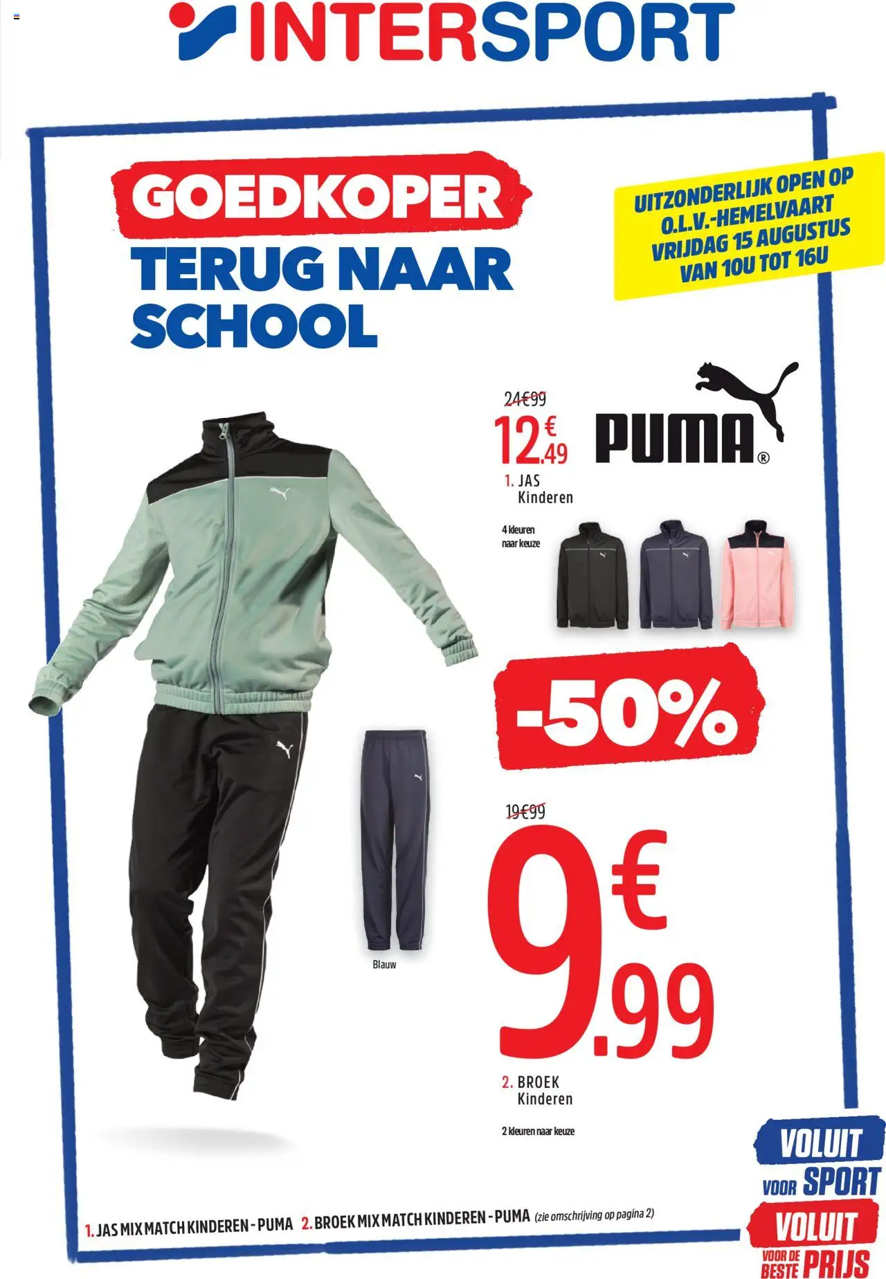 Intersport shop Folder Herent geldig vanaf 04/08/2025 - Paginanummer 1